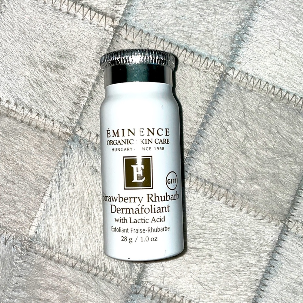 Strawberry rhubarb dermafoliant